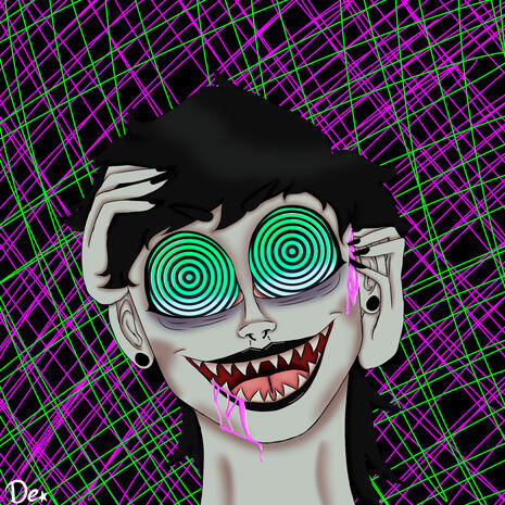 I tried out a new style of art.