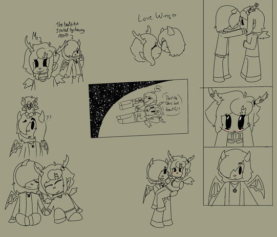 Doodle 2 (me and boyfriend)