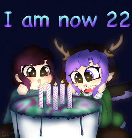 Birthday art