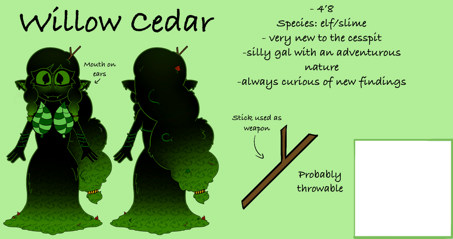 Willow Reference sheet